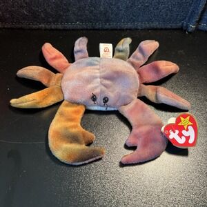 TY Toys Beanie Babies Claude the Crab 1996 (with tag)